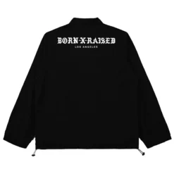 BXR Standard LA Coach Mens Jacket Black