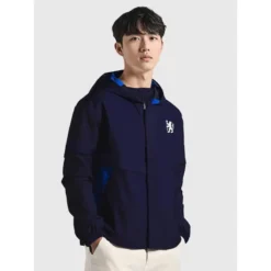 Chelsea Windbreaker Navy Jacket