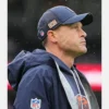 Chicago Bears 2025 Coach Ben Johnson Navy Jacket