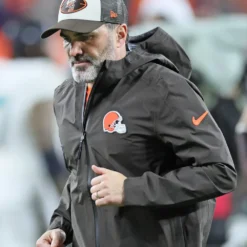 Cleveland Browns 2025 Coach Kevin Stefanski Jacket