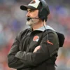 Cleveland Browns 2025 Coach Kevin Stefanski Black Jacket