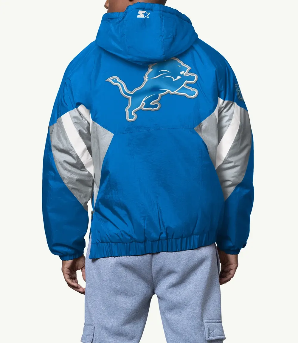 Detroit Lions NFL Costco Starter Jacket Lions Costco Starter Jacket