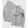 Detroit Lions Nike Tech Fleece Grey Windrunner Hoodie