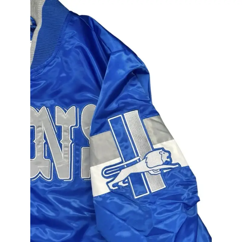 Detroit Lions Starter Blue Jacket Costco Detroit Lions Starter Jacket Costco