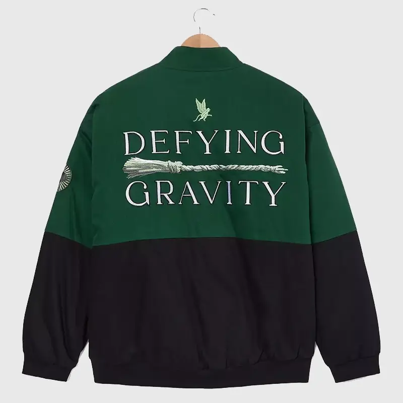 Green & Black BoxLunch Wicked Elphaba Defying Gravity Racing Jacket