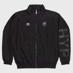 Hypebeast x Umbro 20th Anniversary Spellout Black Track Jacket