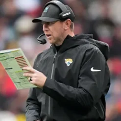 Jacksonville Jaguars 2025 Coach Liam Coen Jacket Black