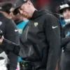 Jacksonville Jaguars 2025 Coach Liam Coen Black Jacket