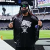 Jacob Fatu Las Vegas Raiders 2025 Satin Jacket