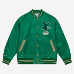 Kelly Green Philadelphia Eagles 1938 Satin Jacket