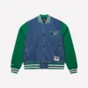 Kelly Green Philadelphia Eagles Varsity Denim Jacket