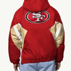 San Francisco 49ers Costco Starter Jacket Red