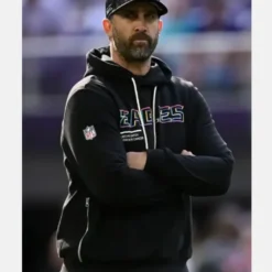 Nick Sirianni Philadelphia Eagles 2025 Crucial Catch Hoodie Black