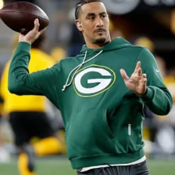 Nike Bay Packers Green Sideline Hoodie