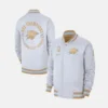 Oklahoma City Thunder Nike White 2025 Jacket
