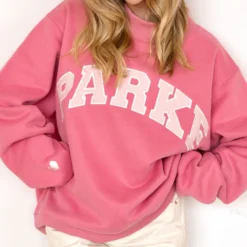 Parke Cancer Mock Neck Sweatshirt