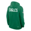 Philadelphia Eagles Nike Kelly Sideline Hoodie Green