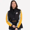 Pittsburgh Steelers Starter Thursday Night Half-Zip Jacket Gold