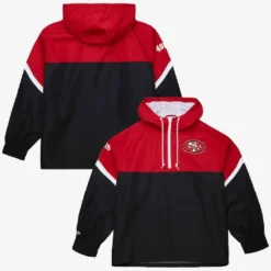San Francisco 49ers Tie Breaker Anorak Mens Jacket