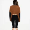 Skims Brown Teddy Cropped Jacket
