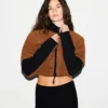 Skims Teddy Cropped Jacket