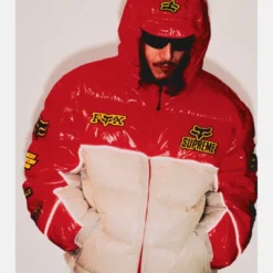 Supreme x Fox Racing Fall 2025 Puffer Jacket Red