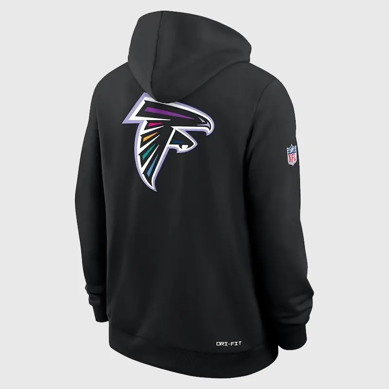2025 Atlanta Falcons Black Crucial Catch Hoodie