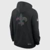 2025 Black New Orleans Saints Crucial Catch Hoodie