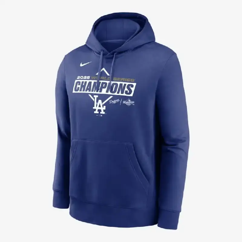 Dodgers World Series Hoodie Blue Dodgers World Series Blue Hoodie