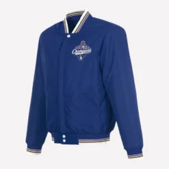 Los Angeles Dodgers 2025 World Series Reversible Varsity Jacket Blue