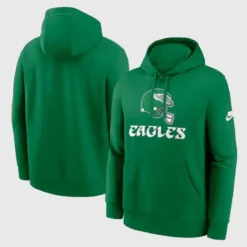 Philadelphia Eagles Rewind Club Green Hoodie