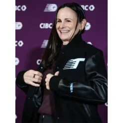 Sandy Brondello Toronto Tempo Black Bomber Jacket