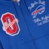 Buffalo Bills Waffle Lined Blue Hoodie