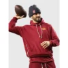 Nike Washington Commanders 2025 Marcus Mariota Sideline Hoodie Burgundy