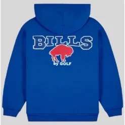 Golf Wang 2025 Buffalo Bills Cutout Hoodie Blue