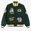Green Bay Packers x Mickey Mouse Varsity Jacket