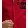 Kansas City Chiefs 2025 Fanatics IconicFleece Full-Zip Jacket in Red