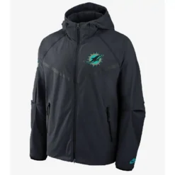 Miami Dolphins Nike Rivalries Tech Navy Blue Jacket