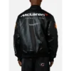 Mitchell & Ness X McLaren X Culture Kings Black Bomber Jacket