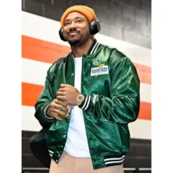 Myles Garrett Gatorade Green Jacket