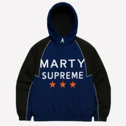 Marty Supreme Navy Blue Jacket