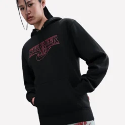 Nike x Stranger Things Black Hoodie