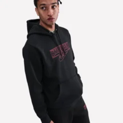 Black Nike x Stranger Things Hoodie