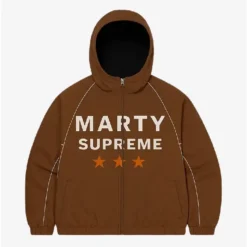 Timothee Chalamet Marty Supreme Brown Hoodie