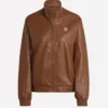 Adidas Adicolor Trefoil Faux Leather Jacket Women