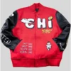 Chicago Windy City Red Varsity Jacket