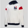 Men’s Mitchell & Ness White LA28 French Terry Hoodie