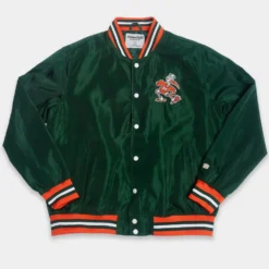 Miami Hurricanes Retro Sebastian Bomber Jacket