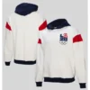 Mitchell & Ness LA28 French Terry White Hoodie