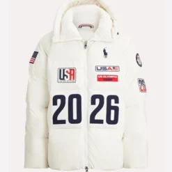 Olympics 2026 Polo Ralph Lauren Team USA Flagbearer Jacket